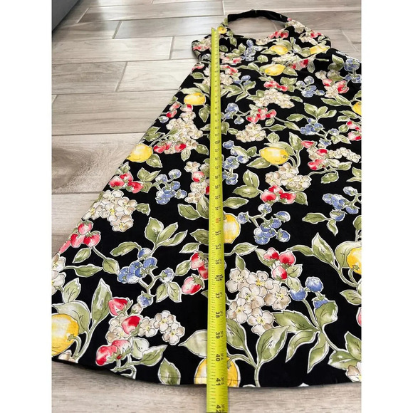 Positive Attitude Floral Halter Dress Size 12 - Picture 6 of 7